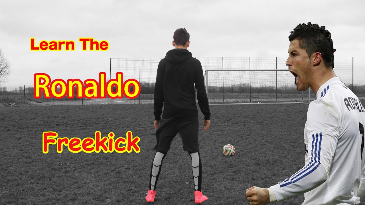 Learn the Cristiano Ronaldo Knuckleball Technique Freekick Tutorial by SportyTv YouTube