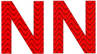 3D Alphabet design in CorelDRAW | Coreldraw tutorial | Typography effect | #3dlogo