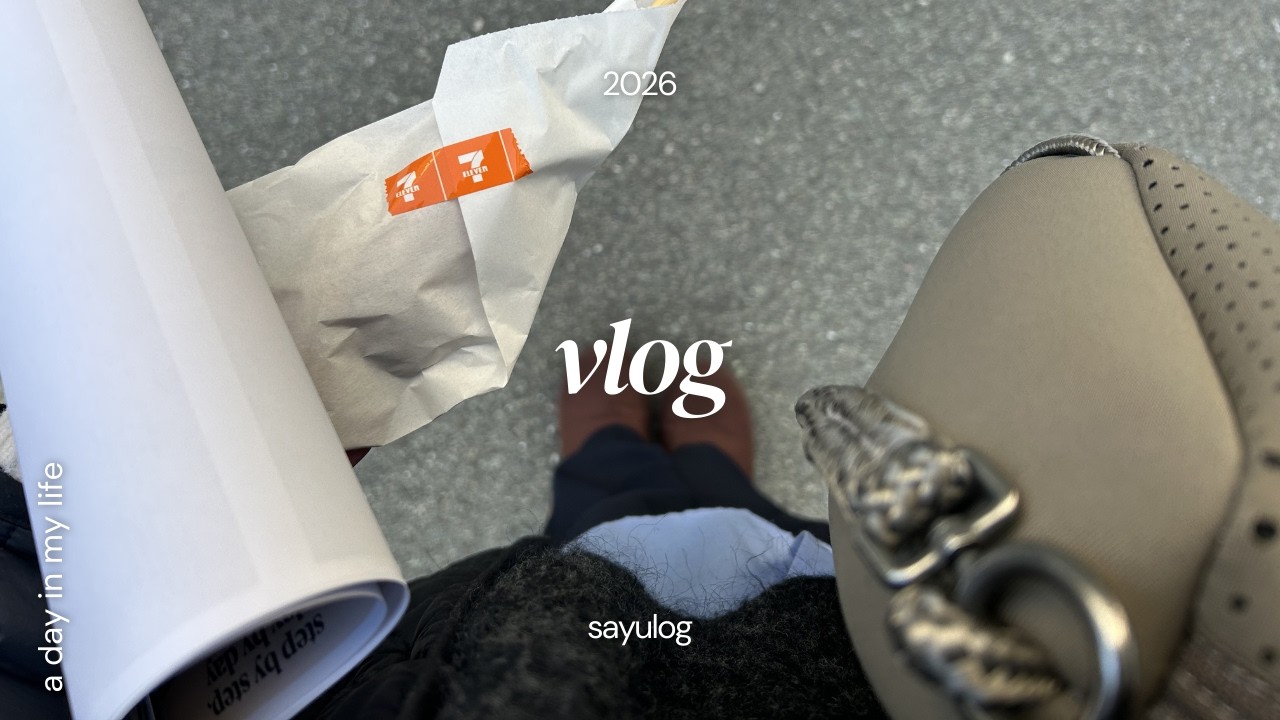 30代社会人の朝活から始まる休日🌥️｜自炊記録｜休日バックの中身