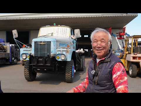 【W400】動かしてみようか…昭和レトロ三菱ふそうボンネットトラクタ…小川建機会長!!本日の撮りたて映像2026年3月14日