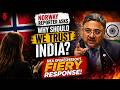 Heated exchange between Norwegian reporter and MEA spokesperson goes viral