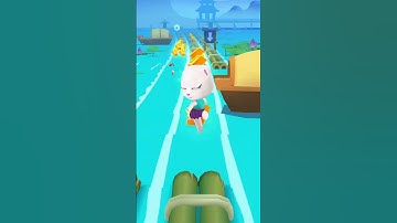 Talking Tom Gold Run Funny Fails 😁 Android iOS Gameplay #shorts #talkingtom #shortfeed