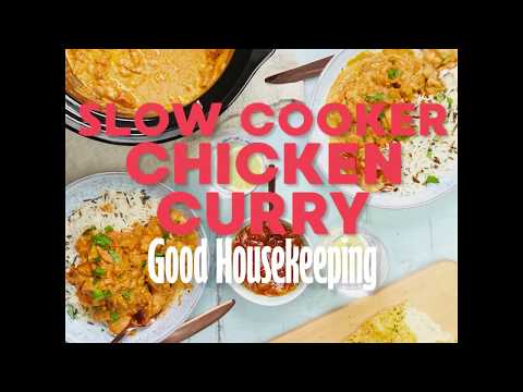 How to Make a CRAZY Easy Slow Cooker Chicken Curry. 