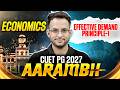 CUET PG Economics 2027 | CUET PG Economics Effective Demand Principle-1 | CUET PG Economics