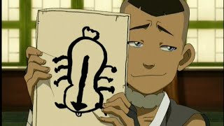 Sokka drawing Appa