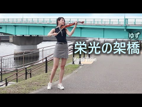 栄光の架橋 - ゆず  バイオリン(Violin Cover by Momo) 歌詞付き （光榮之橋）