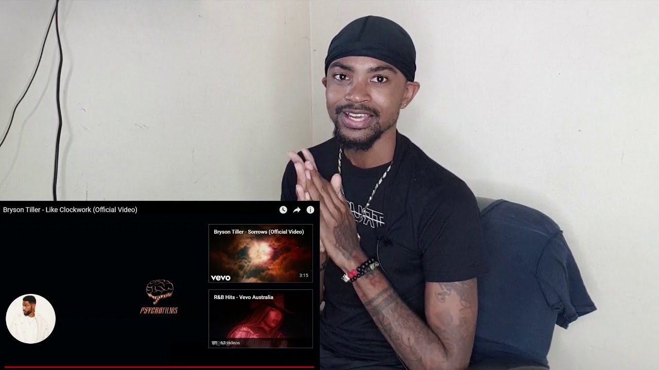 Bryson Tiller Like Clockwork (Official Music Video) REACTION YouTube