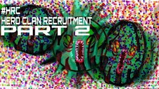 THE MOST EPIC MONTAGE SPLITRUN IN #HRC ? HERO CLAN RECRUITMENT PART 2