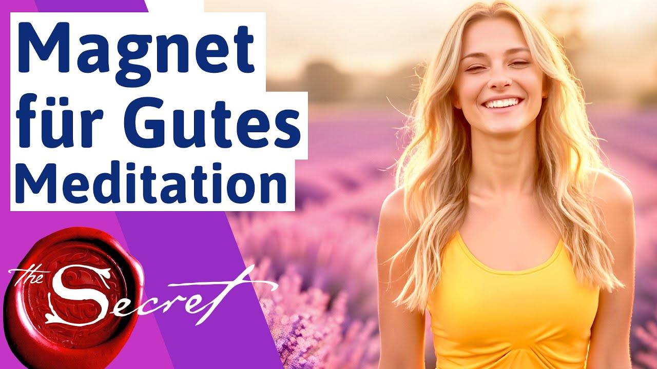 🟣 Gesetz der Anziehung Meditation - Gutes Anziehen wie ein Magnet