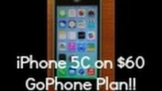 iPhone 5c Blue on AT&T GoPhone $60 Plan Review