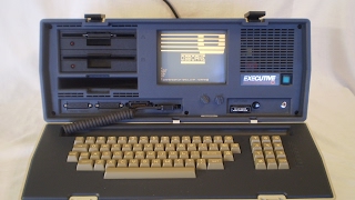 Vintage Osborne Computer OCC 2 Booting Up