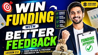 Win Funding With Better Feedback 💰Lesson 2:3