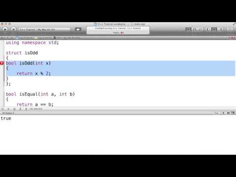 C++ - predicates and functors