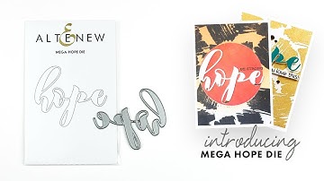 Altenew Dies Intro - Mega Hope