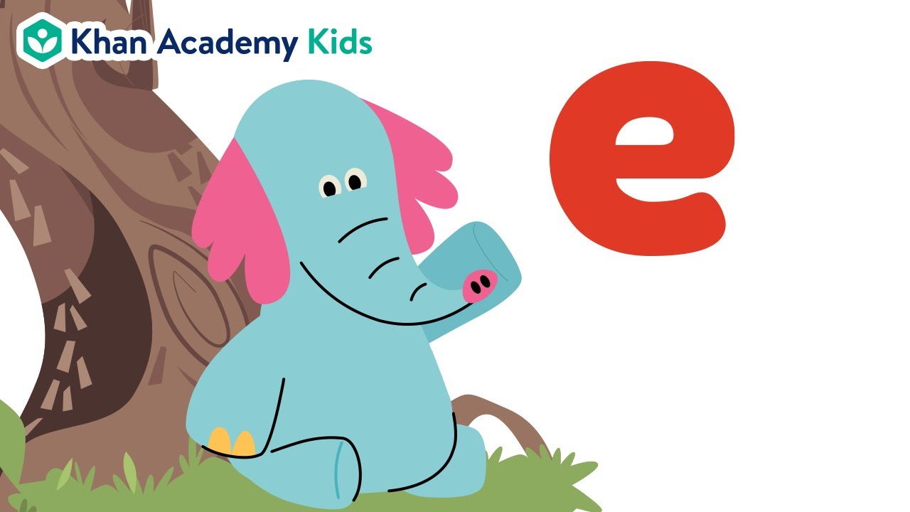 The Letter E | Letters and Letter Sounds | Learn Phonics with Khan Academy Kids