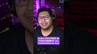 Cómo activar acciones de #streamerbot con #comandos de chat en #twitch o #youtube | #streamer #Cori
