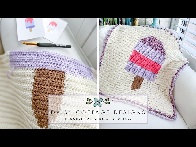 Heirloom Baby Blanket Crochet Pattern - Daisy Cottage Designs