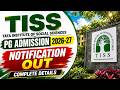 TISS PG Admission 2026 Out! 🚨 | CUET PG Dates &amp; Eligibility | Full Details #cuetpg2027
