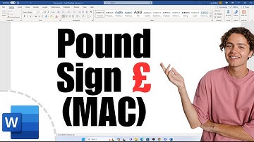How to get Pound Sign on MAC - [Symbol £]
