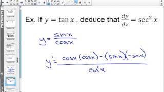 45S Derivatives of Trig Functions Examples 5