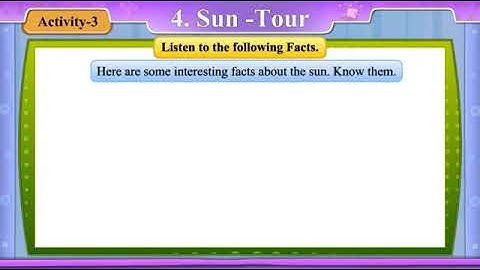 Std-8 english semester-1 unit-4 Sun-tour Activity-3 part-1
