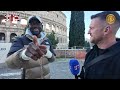 You Can T Film Here Free Speech Confrontation On The Streets Of Rome