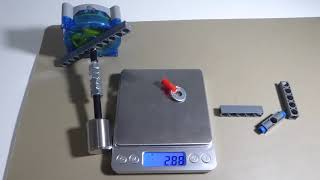 Gyrobot Wheel on String Weight Measurements (SEE DESCRIPTION)
