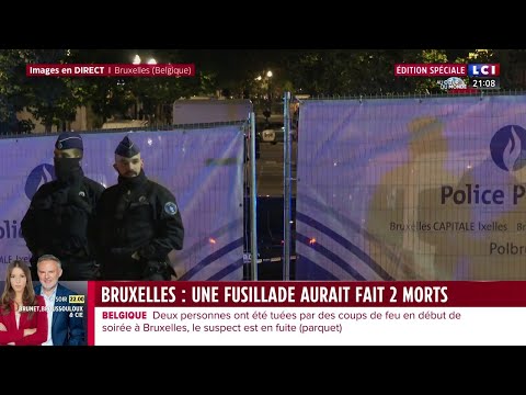 🔴 Bruxelles : une fusillade fait deux morts