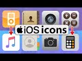 How ios icons have changed over time  ios icons evolution