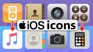 How iOS Icons Have Changed Over Time | iOS Icons Evolution screenshot 4