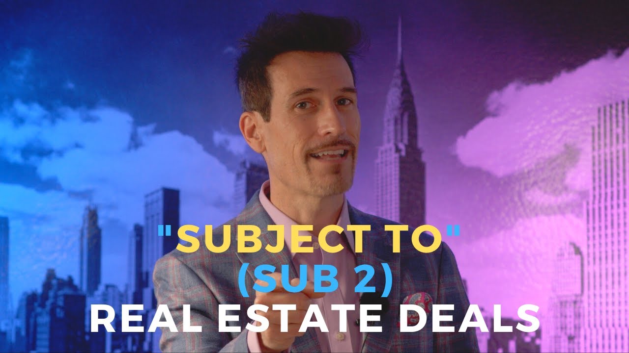 Subject to Real Estate Deals YouTube