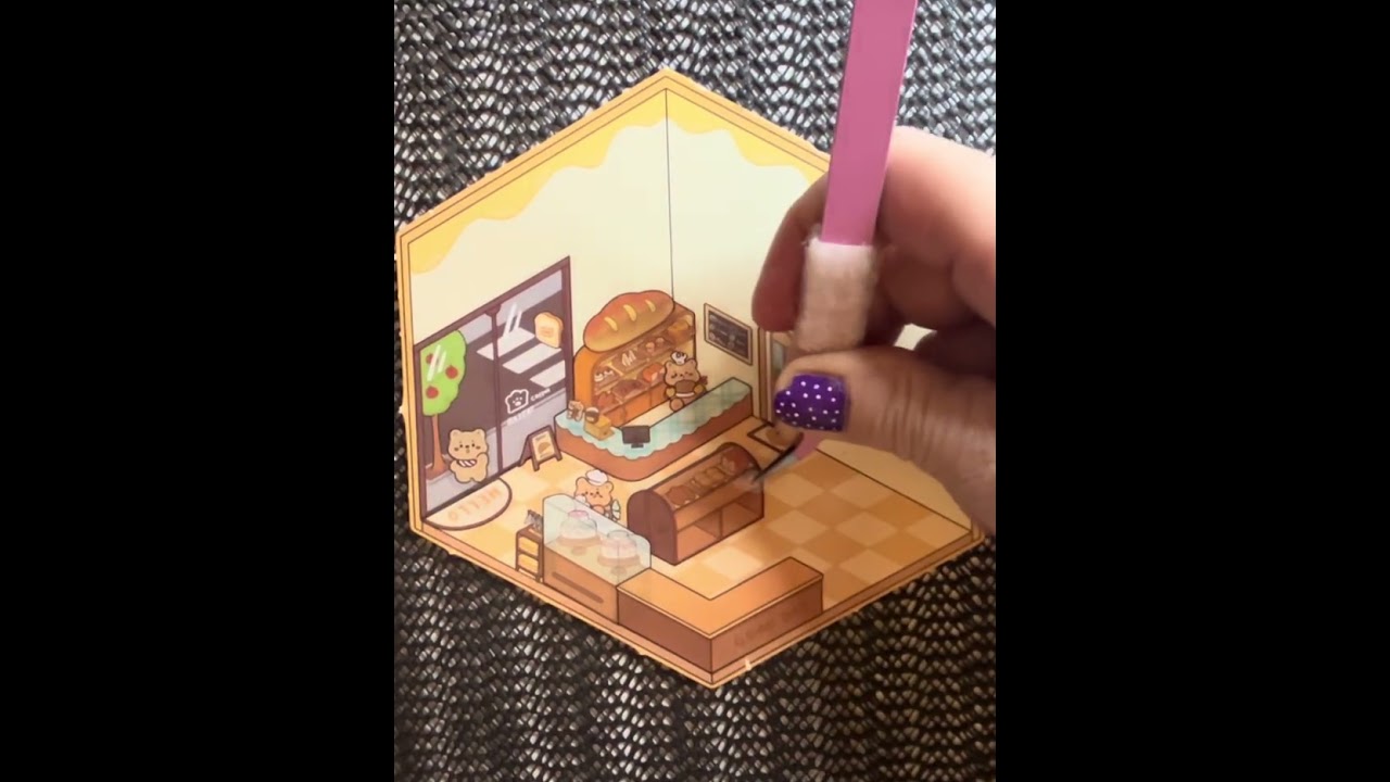 Miniature sticker book