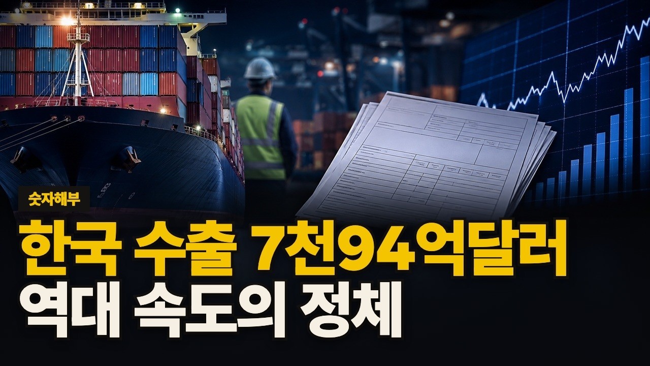 한국 수출 7천94억달러 역대 속도의 정체 영상 썸네일