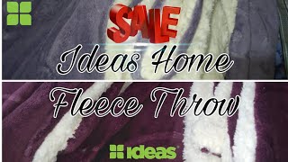 GUL AHMAD SALE🤑 | IDEAS HOME FLEECE THROW REVIEW😍