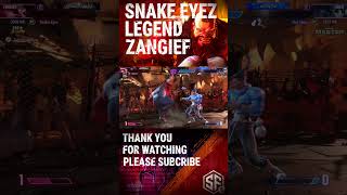 Sf6 snake Eyez    Zangief  legend Rank 02