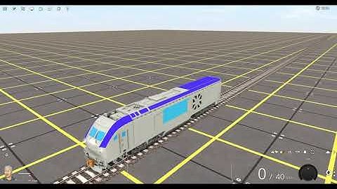 Siemens Charger that I made in blender to trainz