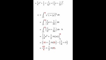 Calculus: Arc Length #shorts