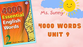 4000 Essential English Words 2 - Unit 9