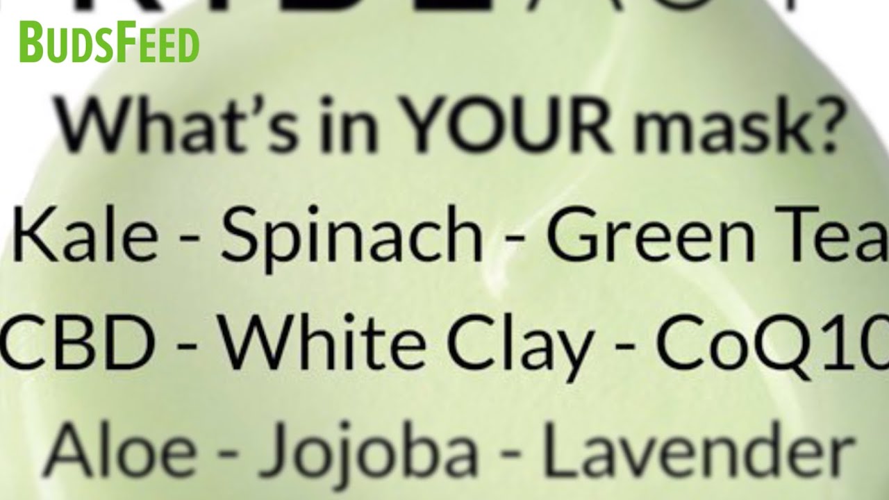 TribeTokes TriBeauty CBD Superfood Mask - Featured On BudsFeed