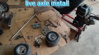 Homemade Drift Trike-1 Inch Live Axle Install