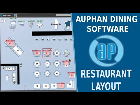 How to Layout a Restaurant with Auphan Dining Software