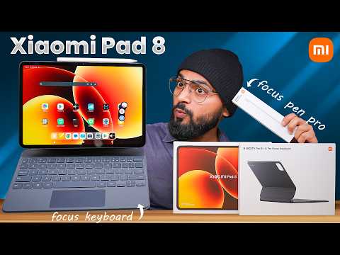 Xiaomi Pad 8 Review 🔥 | 144hz 3.2k Display ⚡️ | Dolby Vision + Atmos 🤩 |  9200mah 🔋