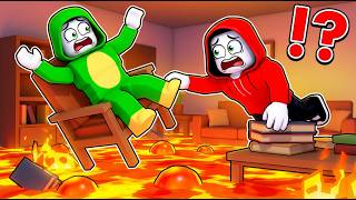 JJ AND MIKEY SURVIVE IN MOST DIFFICULT FLOOR IS LAVA IN ROBLOX