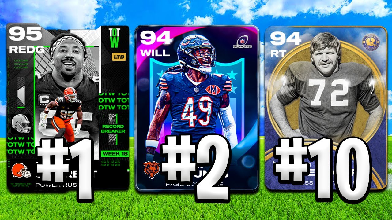 Топ-10 карточек, которые обязательно нужно иметь в Madden 26!