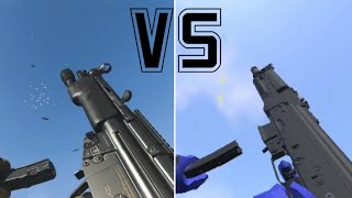 MP5/PP19-01 | COD:MW VS RAVENFIELD | COMPARISON