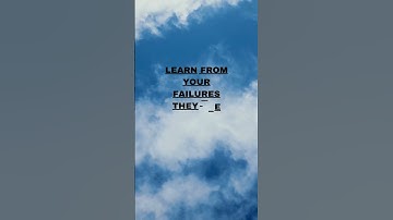 "Failing Forward: Transforming Setbacks into Success Stories