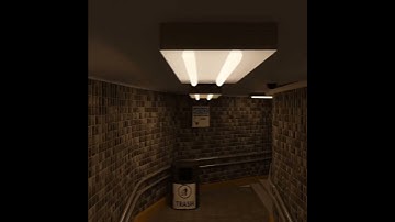 subway tunnel made in blender