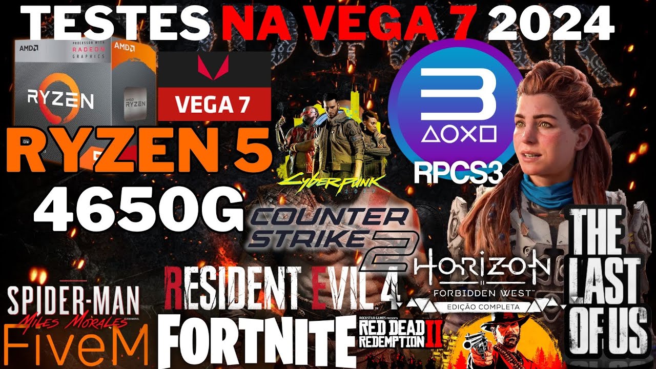 Ryzen 5 4650G - TESTES em Games 2x16 3200MHz Memoria Ram - YouTube