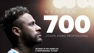OS 700 JOGOS DE NEYMAR JR COMO PROFISSIONAL