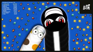 WORMS ZONE epic Gameplay Top 1 | video #513 | slitherio wormate biggest snake io🐍 game | LUKIRAZONE